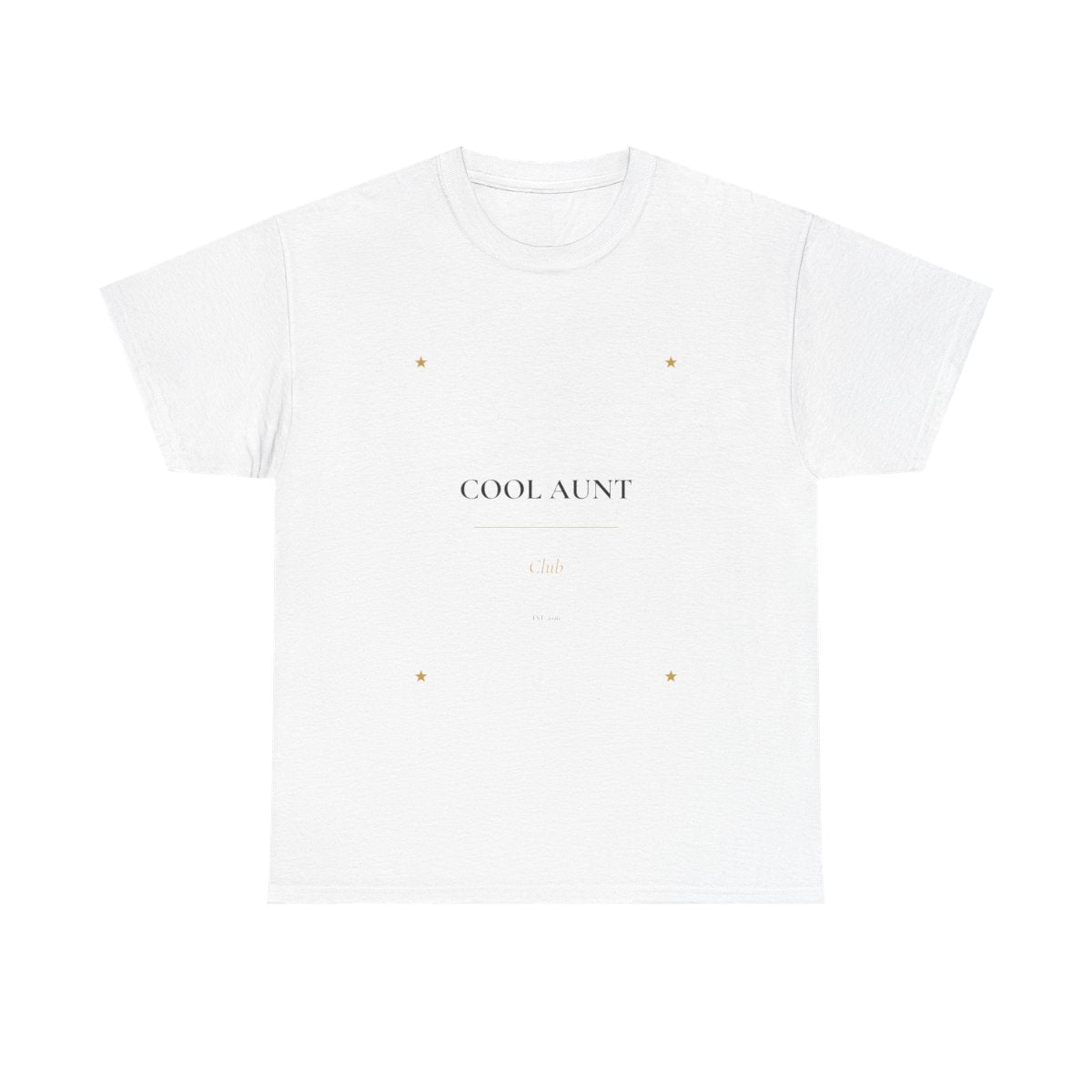 Cool Aunt Club — Unisex Tee — Front
