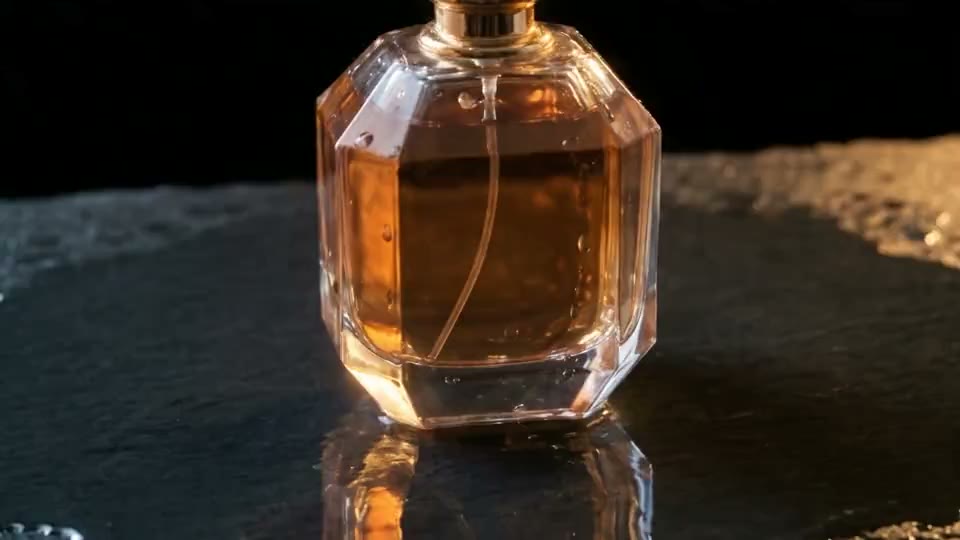 Opening shot of a perfume commercial produced by the studio